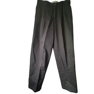 Croft & Barrow Men's Black Casual Pants 32x30‎ Cotton Blend Comfortable